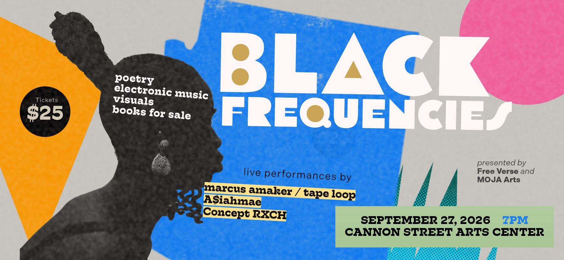 Black Frequencies: Poetry, Sound, & Vision