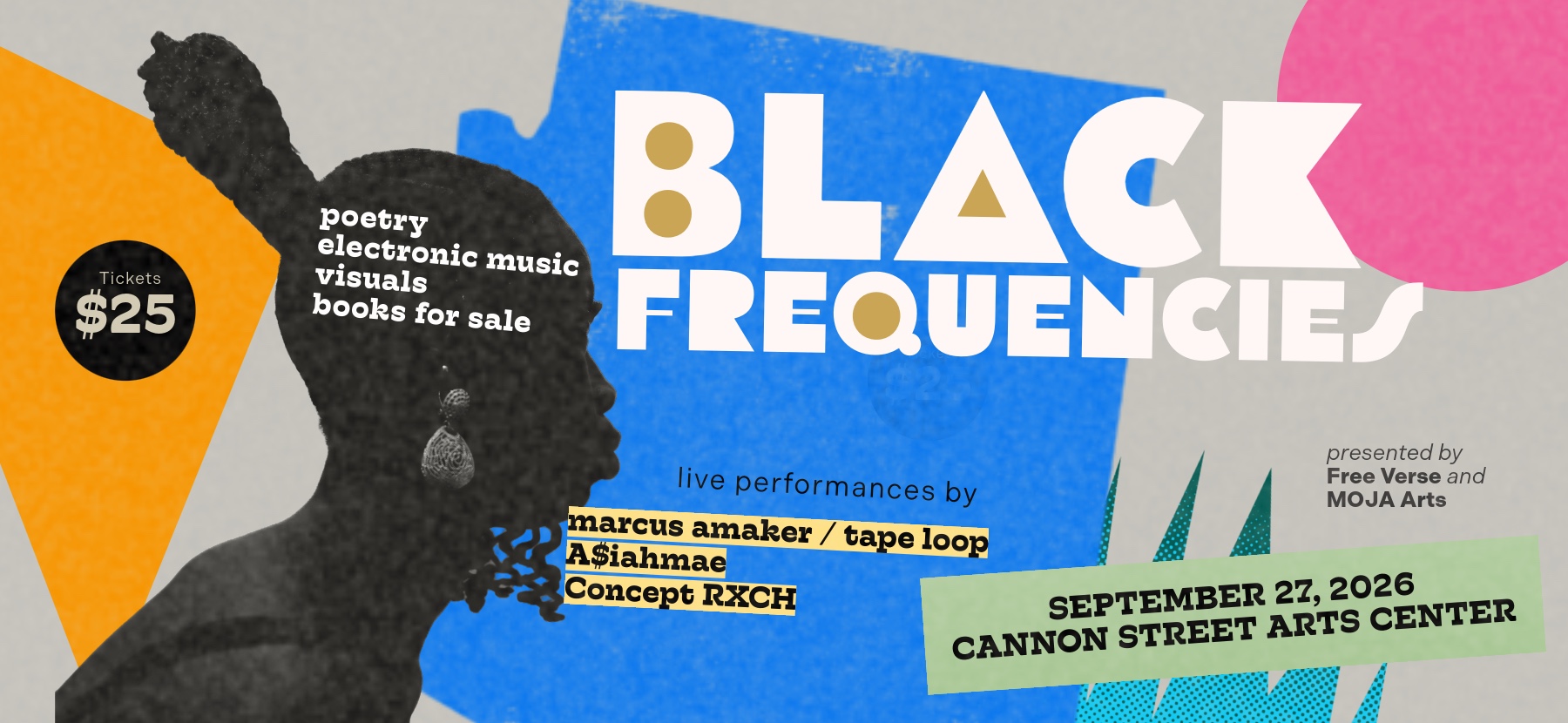 Black Frequencies: Poetry, Sound, & Vision